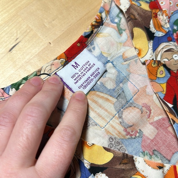 S.C.R.U.B.S. Multicultural Kids Patterned Scrub Top - Picture 5 of 6